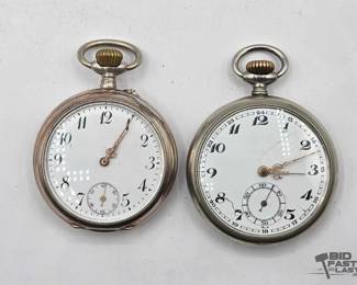 916 2 Pocket Watches