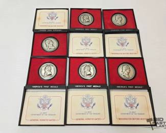 1706 6 U.S. Mint Medals