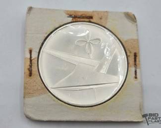 1652 1976 Bicentennial Commerative Sterling Silver Medal for Iowa