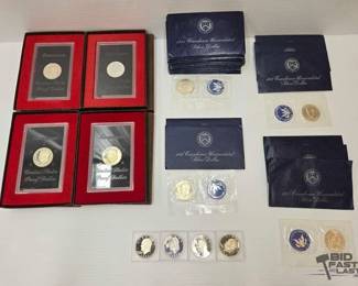 1656 40 Silver Eisenhower Uncirculated Dollar Coins