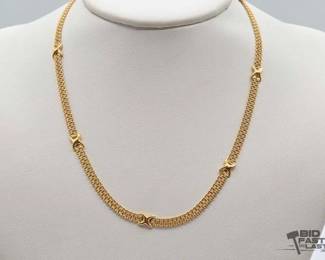 582 14k Gold Necklace, 9.5g
