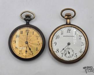 914 2 Knickerbocker Pocket Watches