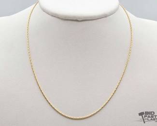 550 14k Gold Necklace, 3.2g