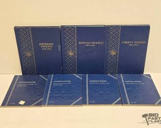 1720 7 Coin Folders