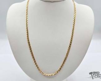 504 14k Gold Chain Necklace, 15.6g