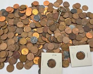 1726 Over 100 Pennies