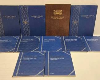 1718 11 Coin Folders