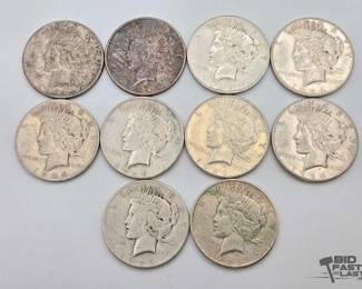 1413 10 1926 S Mint Silver Peace Dollars
