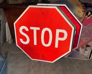 Stop sign