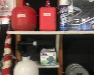 Items Located In The Garage