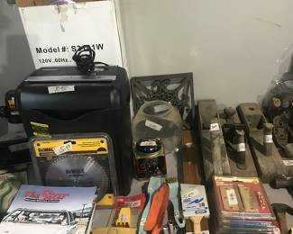 Items Located In The Garage