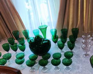 Green glass