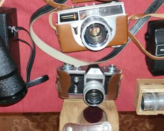 Vintage cameras