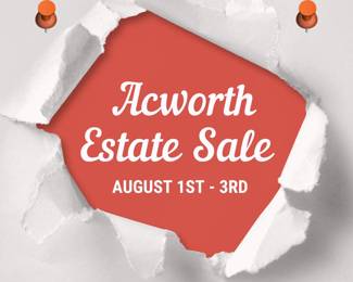 Acworth Estate Sale - August 2025