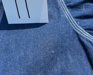 NOTICE: THE LEE JACKETS ARE BEING SOLD ON A BIDDING SYSTEM - place your max bid on #1 - #13 in person or by calling 989-600-8192
13 Lee denim jackets - Three are unlined
Four are quilted lining 
Six are flannel lined 