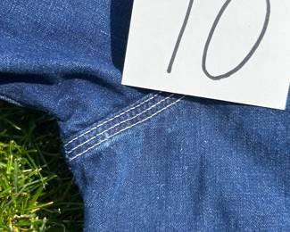 NOTICE: THE LEE JACKETS ARE BEING SOLD ON A BIDDING SYSTEM - place your max bid on #1 - #13 in person or by calling 989-600-8192
13 Lee denim jackets - Three are unlined
Four are quilted lining 
Six are flannel lined 
