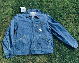 NOTICE: THE LEE JACKETS ARE BEING SOLD ON A BIDDING SYSTEM - place your max bid on #1 - #13 in person or by calling 989-600-8192
13 Lee jackets - Three are unlined
Four are quilted lining 
Six are flannel lined 