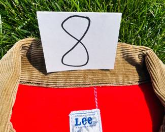 NOTICE: THE LEE JACKETS ARE BEING SOLD ON A BIDDING SYSTEM - place your max bid on #1 - #13 in person or by calling 989-600-8192
13 Lee denim jackets - Three are unlined
Four are quilted lining 
Six are flannel lined 