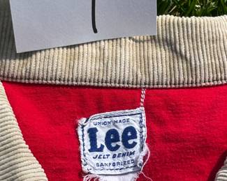 NOTICE: THE LEE JACKETS ARE BEING SOLD ON A BIDDING SYSTEM - place your max bid on #1 - #13 in person or by calling 989-600-8192
13 Lee denim jackets - Three are unlined
Four are quilted lining 
Six are flannel lined 