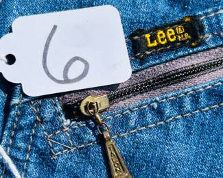 NOTICE: THE LEE JACKETS ARE BEING SOLD ON A BIDDING SYSTEM - place your max bid on #1 - #13 in person or by calling 989-600-8192
13 Lee denim jackets - Three are unlined
Four are quilted lining 
Six are flannel lined 
