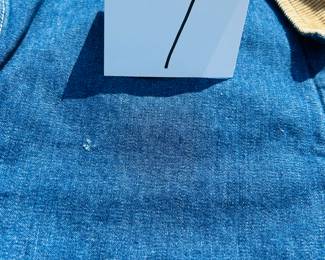 NOTICE: THE LEE JACKETS ARE BEING SOLD ON A BIDDING SYSTEM - place your max bid on #1 - #13 in person or by calling 989-600-8192
13 Lee denim jackets - Three are unlined
Four are quilted lining 
Six are flannel lined 