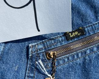 NOTICE: THE LEE JACKETS ARE BEING SOLD ON A BIDDING SYSTEM - place your max bid on #1 - #13 in person or by calling 989-600-8192
13 Lee denim jackets - Three are unlined
Four are quilted lining 
Six are flannel lined 