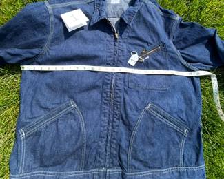 NOTICE: THE LEE JACKETS ARE BEING SOLD ON A BIDDING SYSTEM - place your max bid on #1 - #13 in person or by calling 989-600-8192
13 Lee jackets - Three are unlined
Four are quilted lining 
Six are flannel lined 