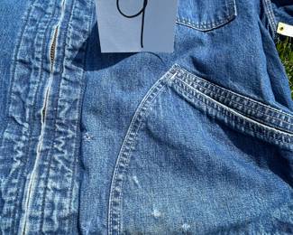 NOTICE: THE LEE JACKETS ARE BEING SOLD ON A BIDDING SYSTEM - place your max bid on #1 - #13 in person or by calling 989-600-8192
13 Lee denim jackets - Three are unlined
Four are quilted lining 
Six are flannel lined 