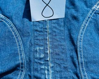 NOTICE: THE LEE JACKETS ARE BEING SOLD ON A BIDDING SYSTEM - place your max bid on #1 - #13 in person or by calling 989-600-8192
13 Lee denim jackets - Three are unlined
Four are quilted lining 
Six are flannel lined 