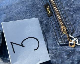 NOTICE: THE LEE JACKETS ARE BEING SOLD ON A BIDDING SYSTEM - place your max bid on #1 - #13 in person or by calling 989-600-8192
13 Lee denim jackets - Three are unlined
Four are quilted lining 
Six are flannel lined 