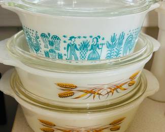 Amish butter print Pyrex