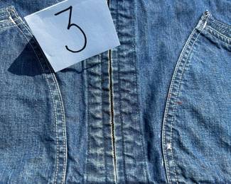 NOTICE: THE LEE JACKETS ARE BEING SOLD ON A BIDDING SYSTEM - place your max bid on #1 - #13 in person or by calling 989-600-8192
13 Lee denim jackets - Three are unlined
Four are quilted lining 
Six are flannel lined 