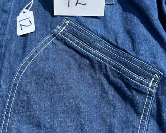 NOTICE: THE LEE JACKETS ARE BEING SOLD ON A BIDDING SYSTEM - place your max bid on #1 - #13 in person or by calling 989-600-8192
13 Lee denim jackets - Three are unlined
Four are quilted lining 
Six are flannel lined 