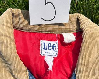 NOTICE: THE LEE JACKETS ARE BEING SOLD ON A BIDDING SYSTEM - place your max bid on #1 - #13 in person or by calling 989-600-8192
13 Lee denim jackets - Three are unlined
Four are quilted lining 
Six are flannel lined 