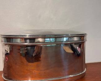 Plated lidded container