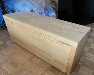 Trunk with pullout drawer