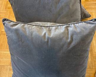 Gray pillows