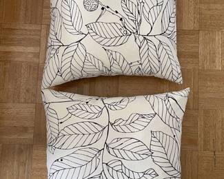 Patterned pillows