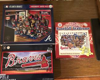 Atlanta Braves Puzzles and MLB Puzzle