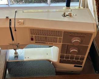 Bernina 1130 Sewing Machine w/ Cabinet, Manual and Accessories