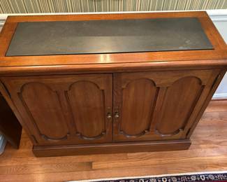 Davis Cabinet Company Solid Walnut Buffet Server