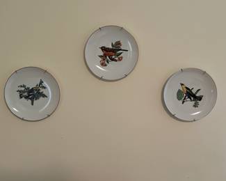 Assorted Bird Decorative Plates