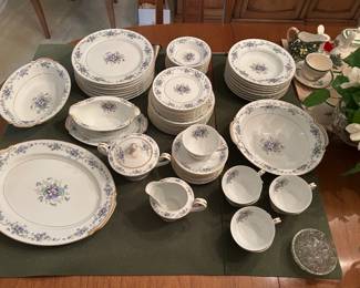 Violette China Set by Noritake