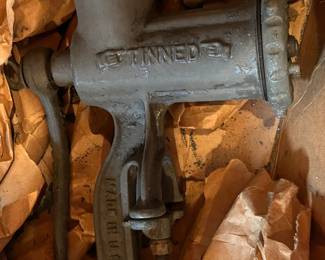 Vintage Cast Iron Meat Grinder