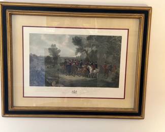 A great selection of framed artwork.