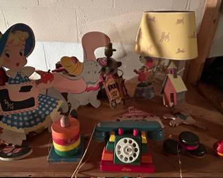 Assorted Vintage Toys