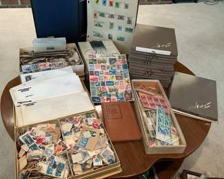 Amazing Large Collection of US and Foreign Stamps