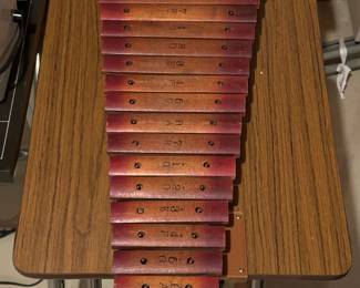 Antique Wooden Xylophone