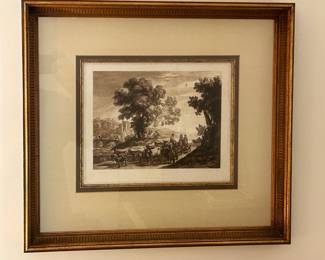 A great selection of framed artwork.