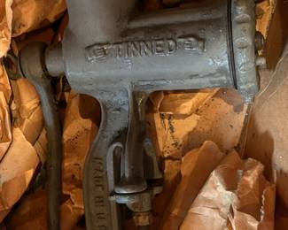 Antique Meat Grinder